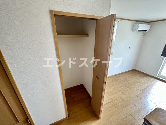メゾン　エストＢの収納|高崎、前橋のお部屋探しはエンドスケープまで！お客様の理想お聞かせ下さい♪