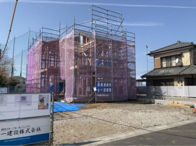 【前面道路含む現地写真】 | Livele Garden.S加須市日出安3号棟 | 前面道路含む現地写真です