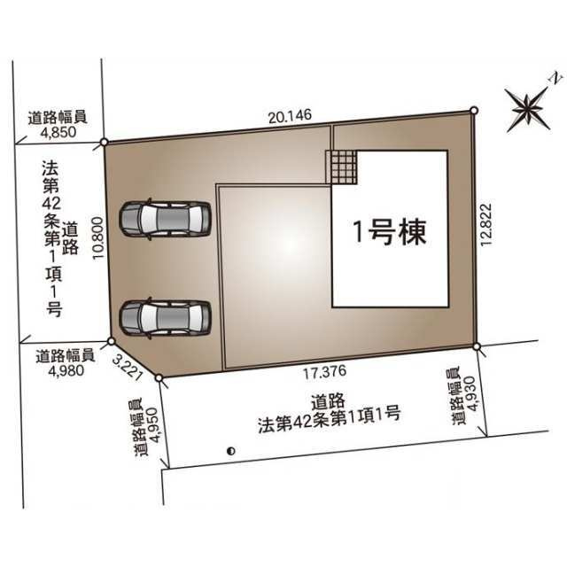 クレイドルガーデン矢板市片岡第1　新築一戸建ての間取り