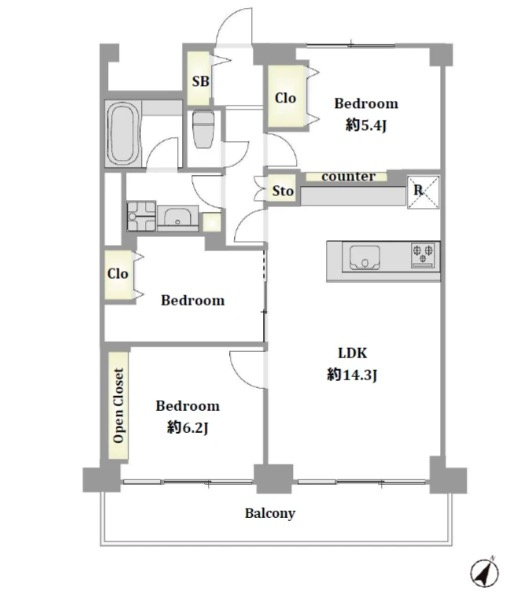 ★仲介手数料無料★石川台ハイライズ（現在リノベーション工事中）