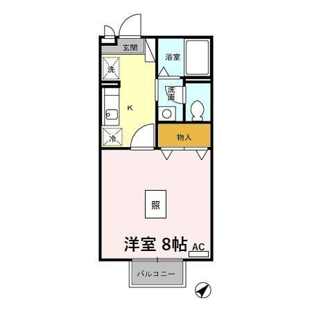 【間取り】 | セジュールＳＥ