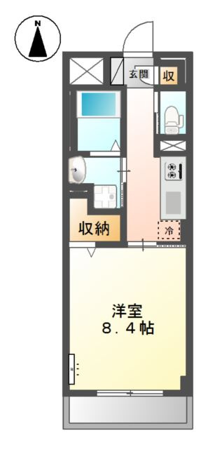 ディアコート下伊福