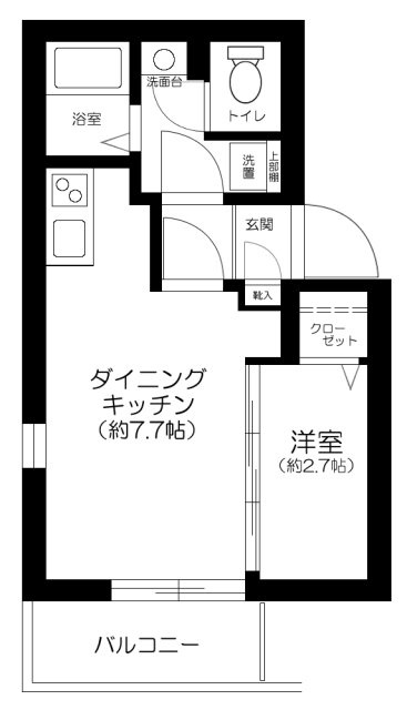 Ｔｈｅ　Ｒｅｓｉｄｅｎｃｅ　Ｎｉｈｏｎｂａｓｈｉの間取り