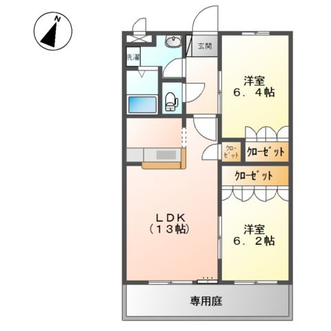 ハミングの間取り