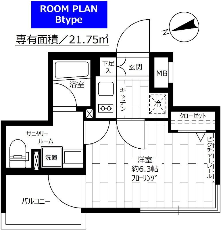 ステージグランデ東池袋駅前の間取り