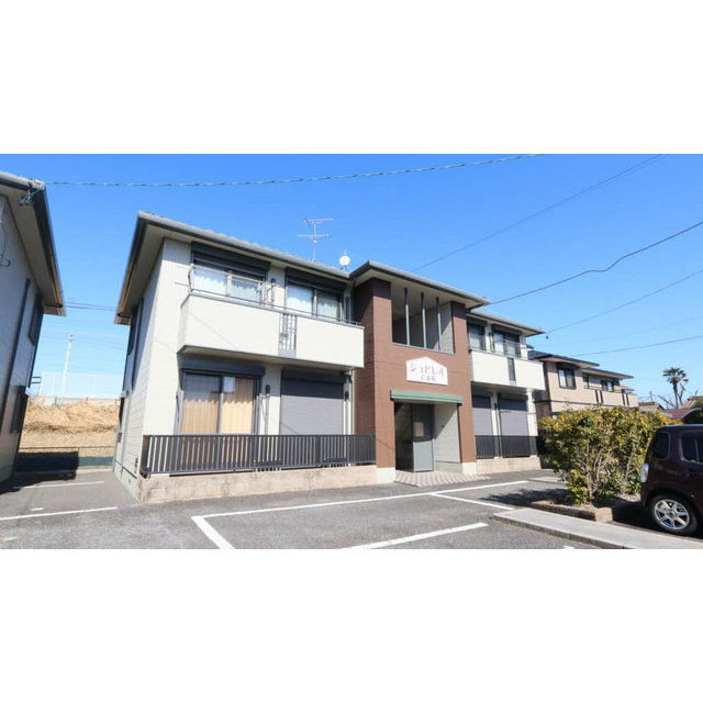 岐阜市高田３丁目のアパートの外観
