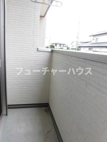 ロリエ　Ａのバルコニー