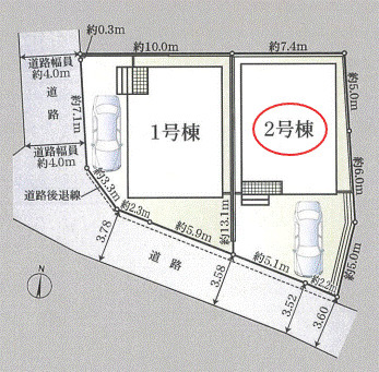 【区画図】 | クレイドルガーデン堺市中区陶器北第５ | 区画図
