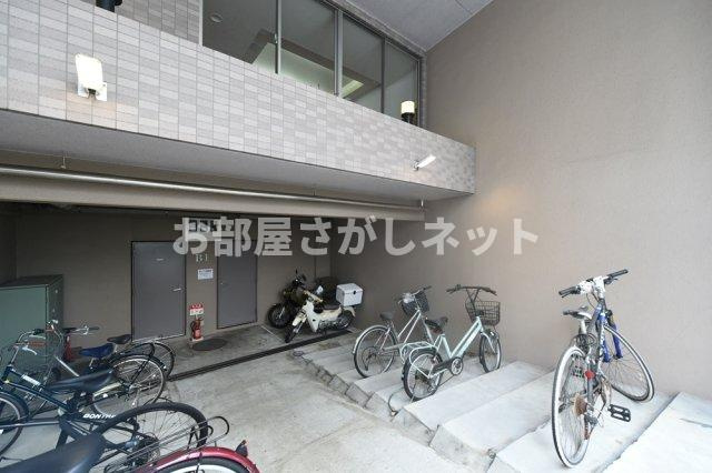 シンシア護国寺【おとり物件なし】#学生・社会人にオススメ！初期費用分割払いOK！のその他共用部分|駐輪場