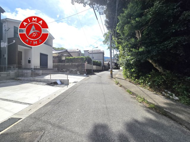 糟屋郡篠栗町庄4丁目第1-2棟（1号棟）の前面道路含む現地写真|前面道路含む現地写真です