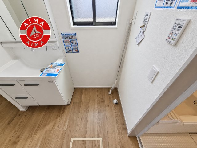 糟屋郡篠栗町庄4丁目第1-2棟（1号棟）のランドリースペース|ランドリースペースとなります。広々して有効的にご使用できます。 