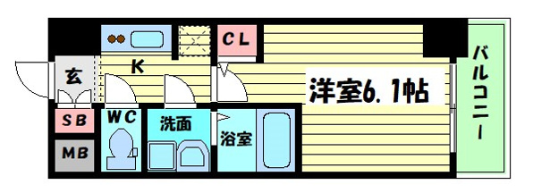 S-RESIDENCE南堀江