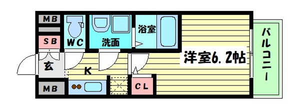 S-RESIDENCE南堀江