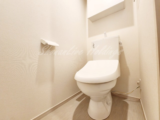 大和市大和南２丁目の賃貸マンションのトイレ|清潔感のあるトイレです