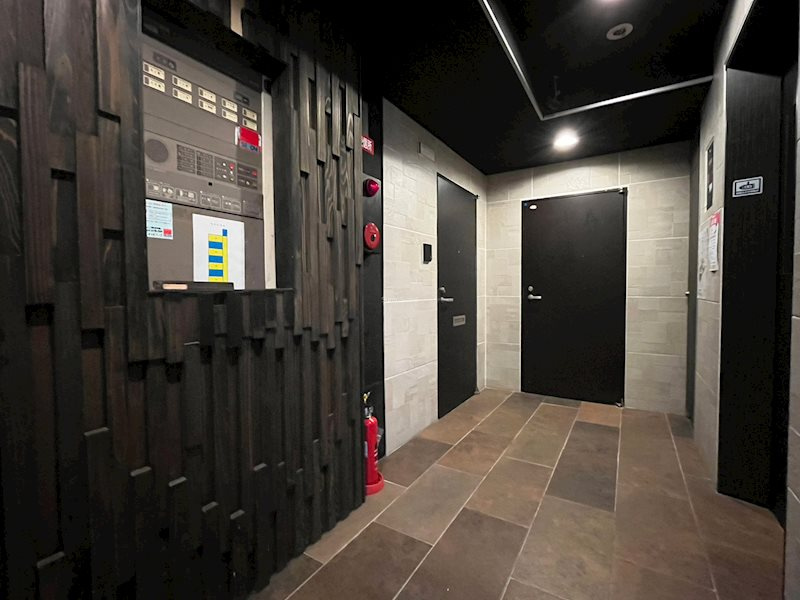 StoRK Apartment南堀江のロビー|落ち着いたロビーです