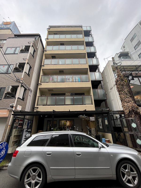 StoRK Apartment南堀江の外観|外観は落ち着いています