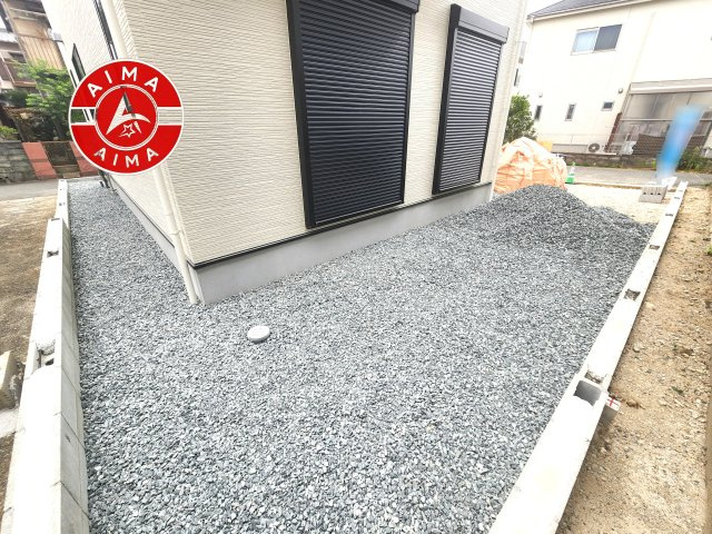 福岡市西区上山門3丁目第7-1棟（1号棟）の外観|お庭で自由な時間を過ごせます。