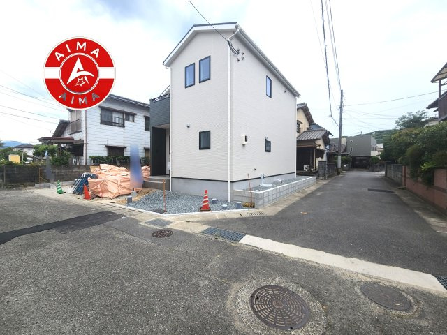 福岡市西区上山門3丁目第7-1棟（1号棟）の前面道路含む現地写真|見学の時間などお気軽にお問い合わせ下さい。