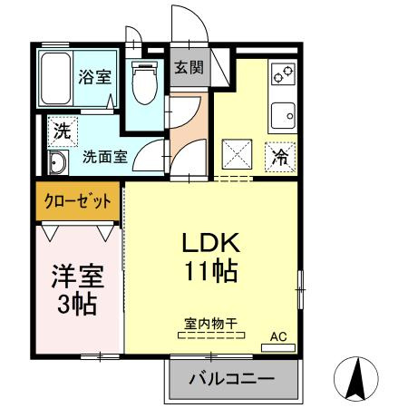 ルミナス南栄の間取り