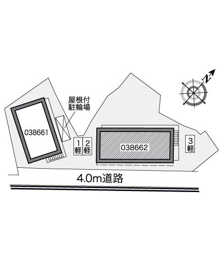 広島市西区草津南２丁目のアパートの区画図|画像4