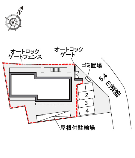 広島市西区草津南２丁目の賃貸マンションの区画図|画像4