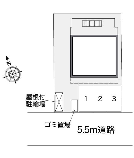 広島市西区南観音町の賃貸マンションの区画図|画像4
