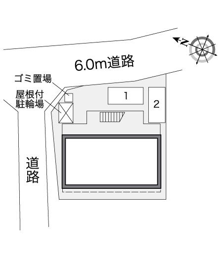 のアパートの区画図|画像4