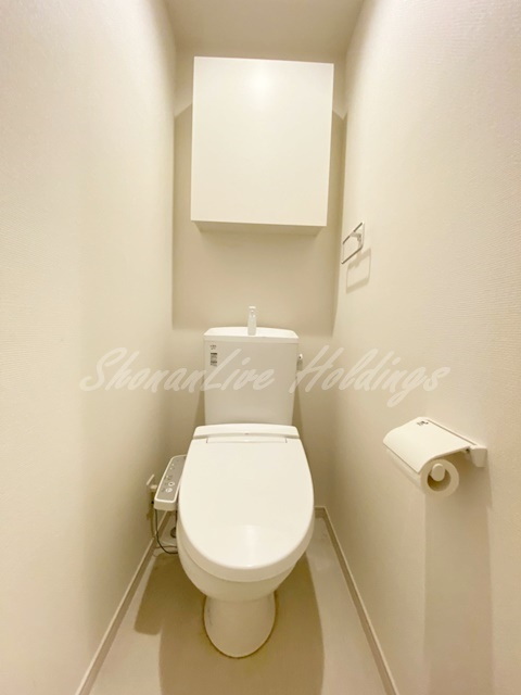 藤沢市本町３丁目のアパートのトイレ|清潔感のあるトイレです