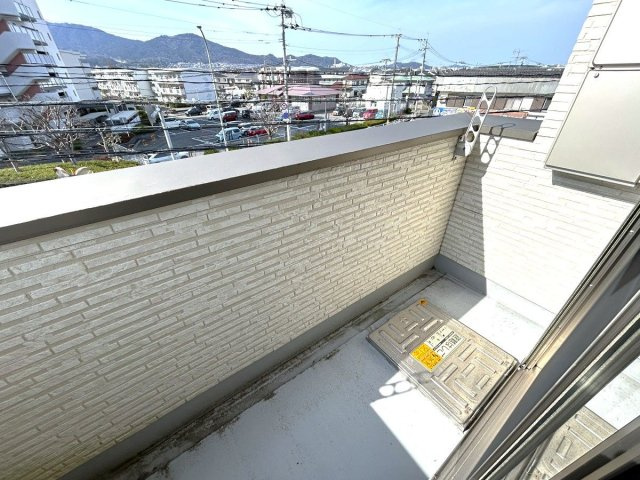 ワードローブ次郎丸のバルコニー