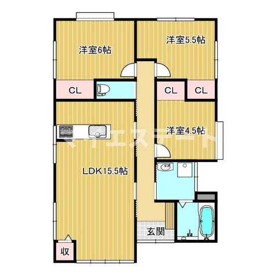 【間取り】 | 古麓町戸建