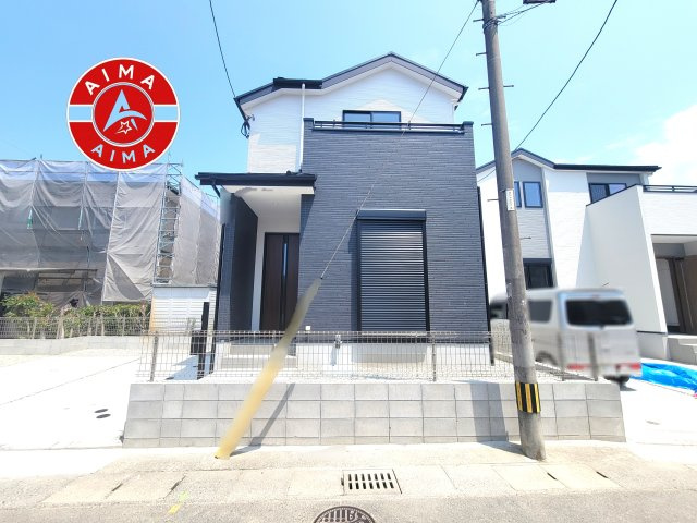 福岡市早良区野芥2丁目第7-2棟（1号棟）の外観|デザイン性のある外観です。