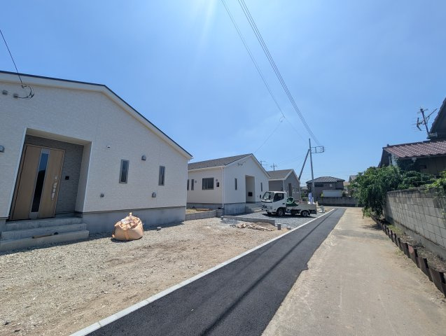 【前面道路含む現地写真】 | クレイドルガーデン前橋市青柳町第28ー④
