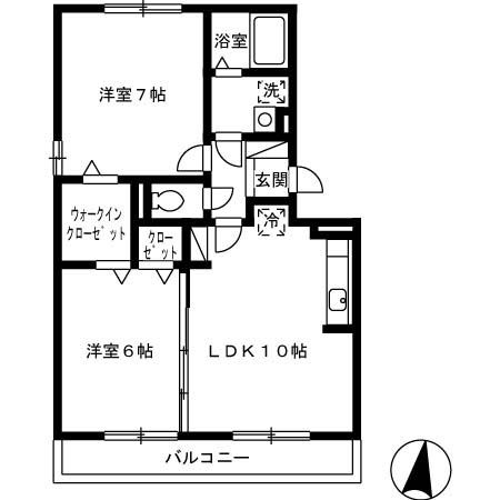 フォンティーヌの間取り