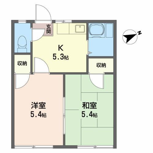 メゾン新小路の間取り