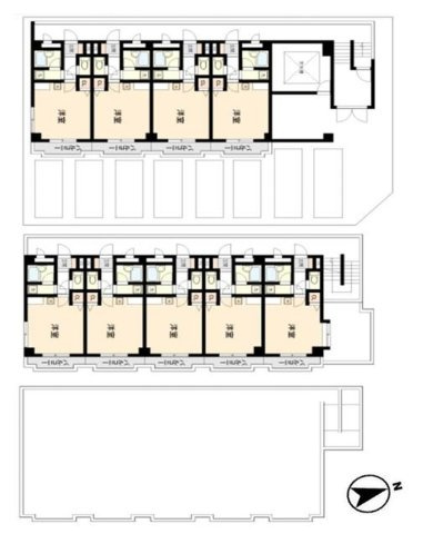 名古屋市名東区牧の里１丁目の一棟マンションの間取り