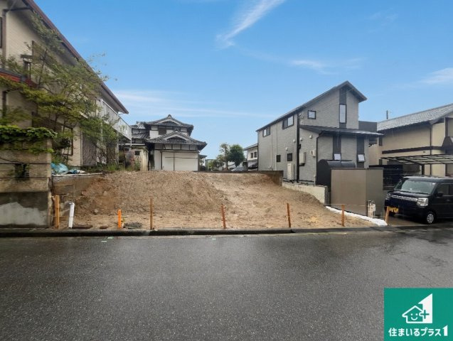 神戸市須磨区北落合　第3期　新築一戸建ての外観|周辺は落ち着いた街並みの住宅地！子育てがしやすい住環境です！まだ未完成ですが、現地でしかわからない事もございます。是非一度ご覧ください。