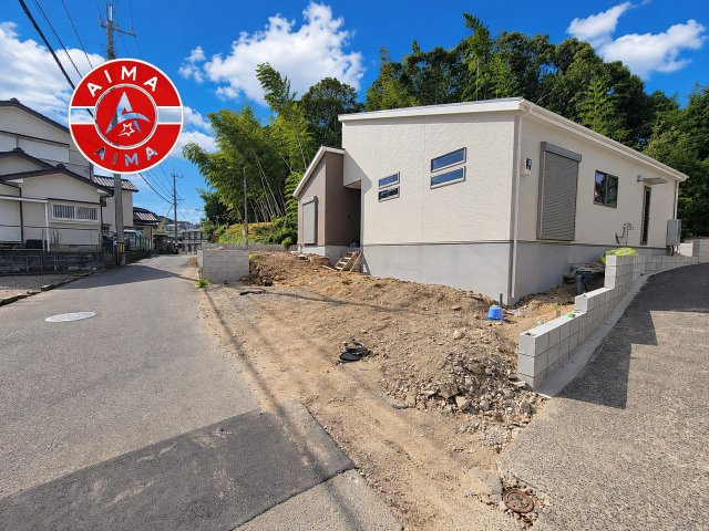 那珂川市片縄西5丁目第4-1棟（1号棟）の前面道路含む現地写真|見学の時間などお気軽にお問い合わせ下さい。