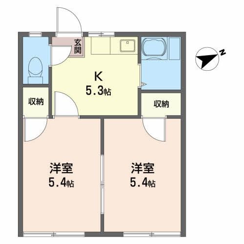 メゾン新小路の間取り