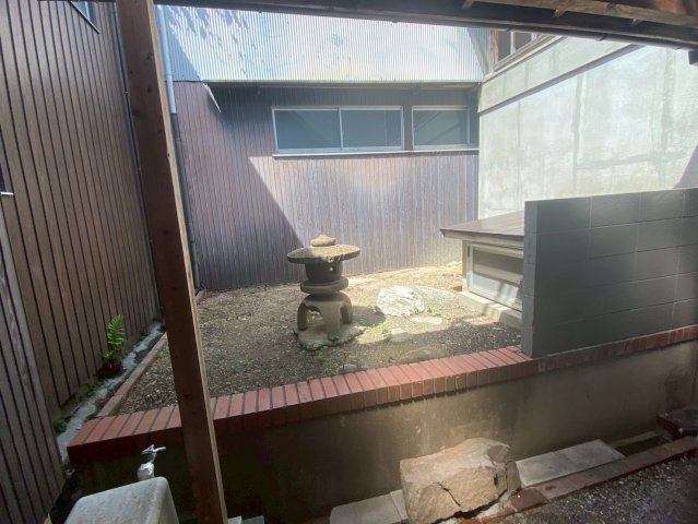 中古戸建　たつの市龍野町大手の庭|お庭です