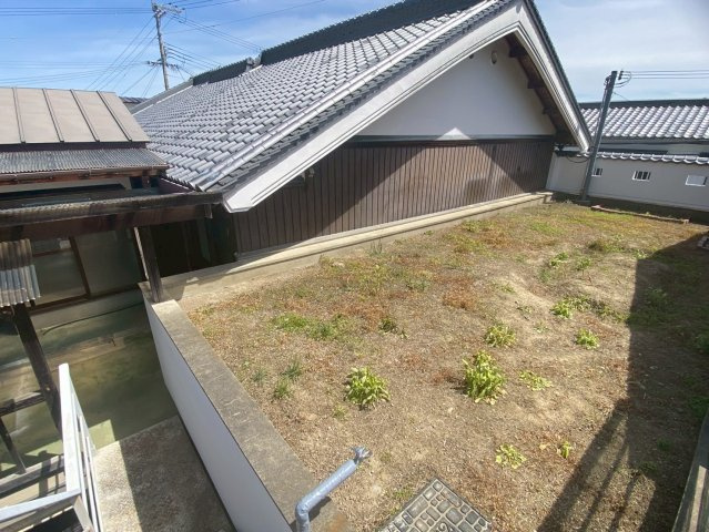中古戸建　たつの市龍野町大手の庭|お庭です