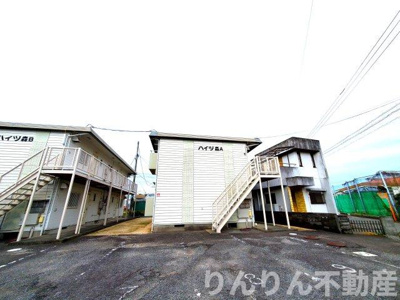 【外観】 | ハイツ森A・B | 落ち着いた雰囲気の外観です