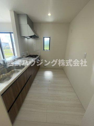 【仲介手数料無料】所沢市牛沼第３期全１棟　所沢市の新築住宅なら西武ハウジングのキッチン