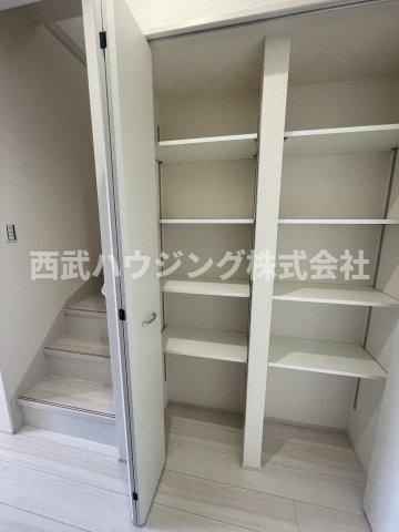 【仲介手数料無料】所沢市牛沼第３期全１棟　所沢市の新築住宅なら西武ハウジングの収納