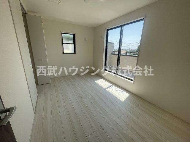 【仲介手数料無料】所沢市牛沼第３期全１棟　所沢市の新築住宅なら西武ハウジングの洋室
