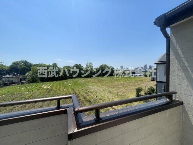 【仲介手数料無料】所沢市牛沼第３期全１棟　所沢市の新築住宅なら西武ハウジングのバルコニー