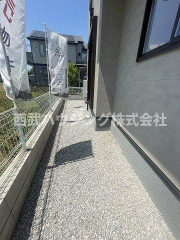 【仲介手数料無料】所沢市牛沼第３期全１棟　所沢市の新築住宅なら西武ハウジングの庭
