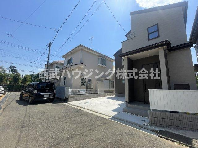 【仲介手数料無料】所沢市牛沼第３期全１棟　所沢市の新築住宅なら西武ハウジングの前面道路含む現地写真