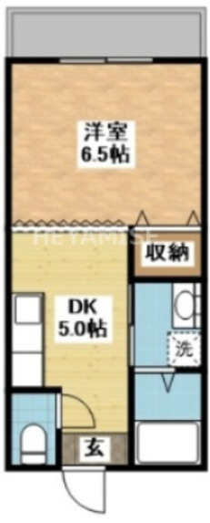 ハイツプリメーラの間取り