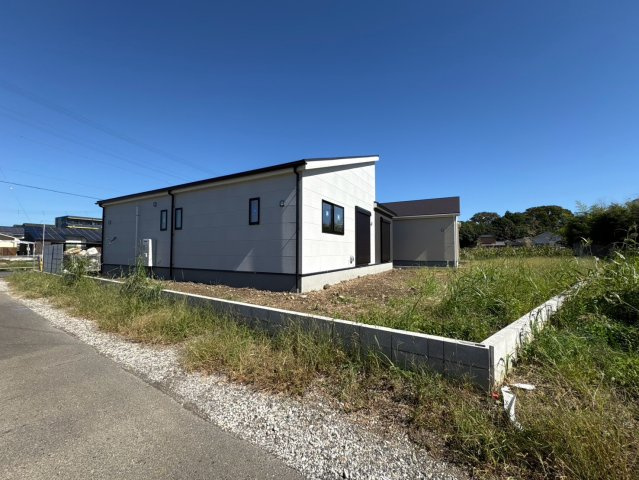 リーブルガーデン　岐阜市尻毛の平屋　全2区画分譲の外観|「現地（2026年10月16日）撮影」 	
■外観写真　
■ヤマダ不動産　株式会社リライフ　