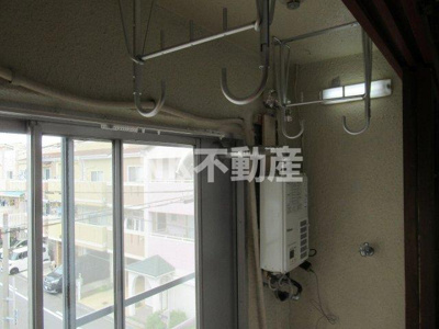 【設備】 | 長栄寺第5コープ（河内永和賃貸） | 物干し
